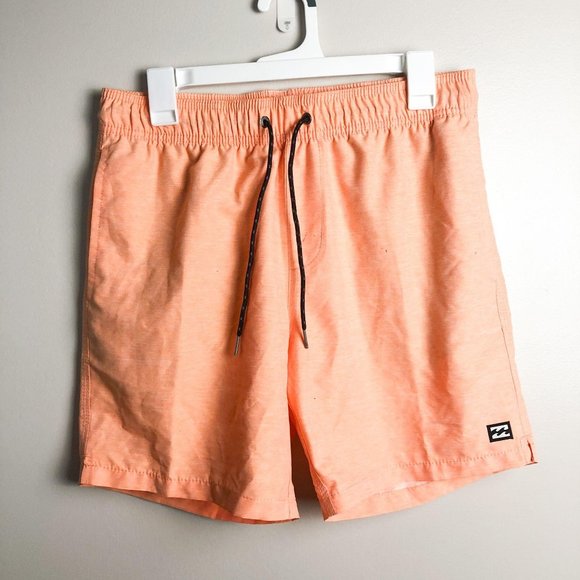 Billabong Classic Orange Swim Board Shorts